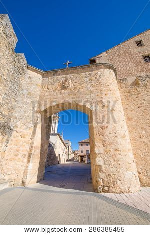 Public Gate Access To Burgo De Osma Village