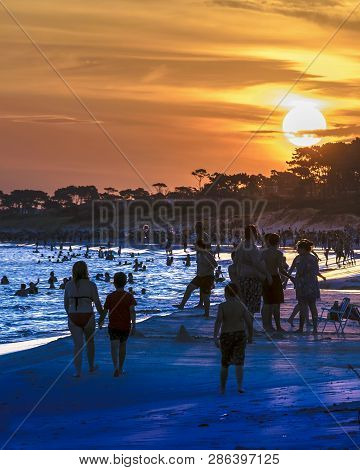 Parque Del Plata Beach, Canelones, Uruguay