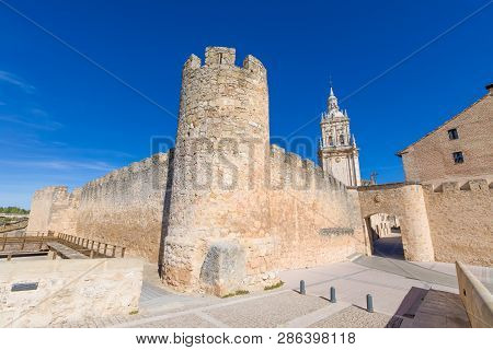 Wall Of Burgo De Osma Medieval Town