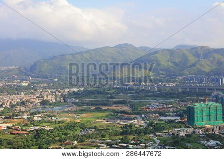 Beautiful Mountain Town In Yuen Long