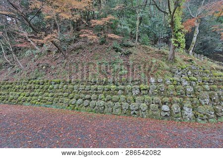 The Otagi Nenbutsu Ji Temple, Kyoto, Japan