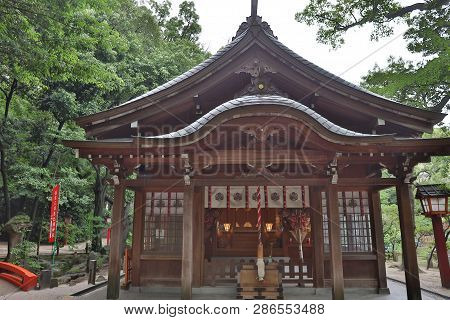 At The Sumiyoshi Shrine Grounds Fukuoka, Japan  June, 2016