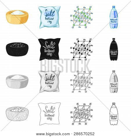Vector Design Of Cooking And Sea Icon. Collection Of Cooking And Baking   Vector Icon For Stock.