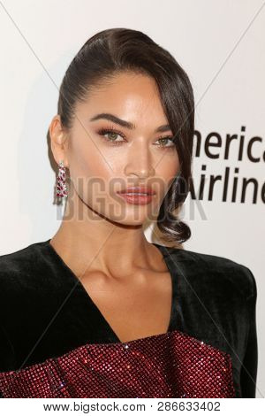 LOS ANGELES - FEB 24:  Shanina Shaik at the Elton John Oscar Viewing Party on the West Hollywood Park on February 24, 2019 in West Hollywood, CA