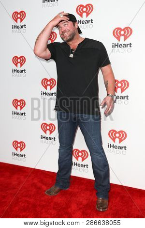 LAS VEGAS-SEP 19: Lee Brice attends the 2015 iHeartRadio Music Festival at MGM Grand Garden Arena Night 2 on September 19, 2015 in Las Vegas, Nevada.