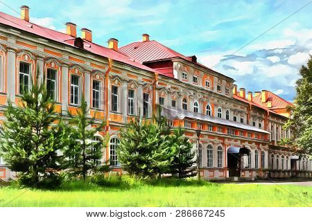 Building In The Holy Trinity Alexander Nevsky Lavra