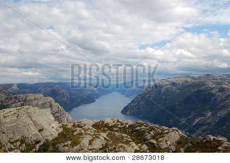美丽的峡湾