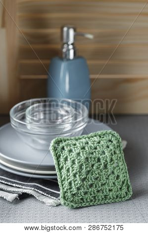 Reusable Crochet Hand Made Sponge For Dish Washing