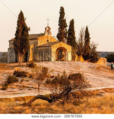 Chapel St. Sixte near Eygalieres, Provence, France