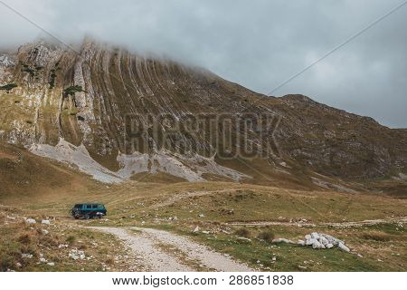 Montenegro, National Park Durmitor, Mountains And Clouds