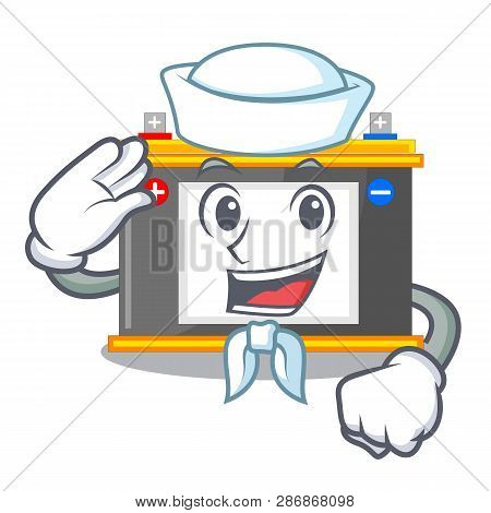 Sailor Accomulator In The A Character Shape