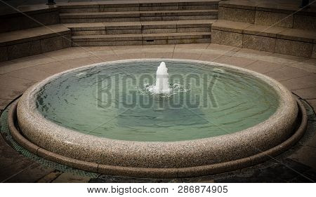 Fountain Mandusevac On Central Square, Zagreb, Croatia