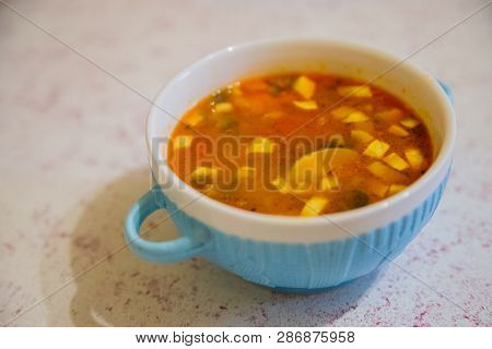 Thai Food, Tom Yam Kung, Spicy Shirmp Soup