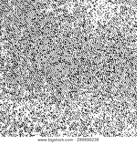 Black Halftone Dotted Backdrop.