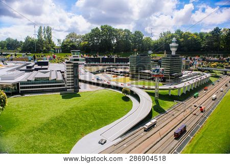 Netherlands. Den Haag. South Holland. Miniature Park Madurodam.july 2016.