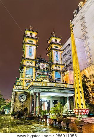 Cao Dai Temple In Hue, Thua Thien-hue Province Of Vietnam