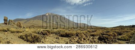 Tenerife - Volcano Teide,desert Scenery - Panoramic