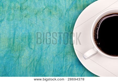 Copa e Soucer com café