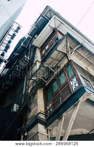 Mumbai India March 1, 2019 View Of A Building  Located At Colaba District In Mumbai In The Afternoon