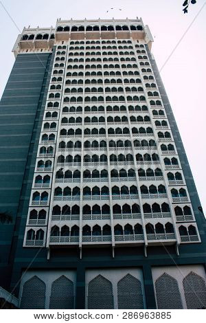 Mumbai India March 1, 2019 View Of A Building  Located At Colaba District In Mumbai In The Afternoon