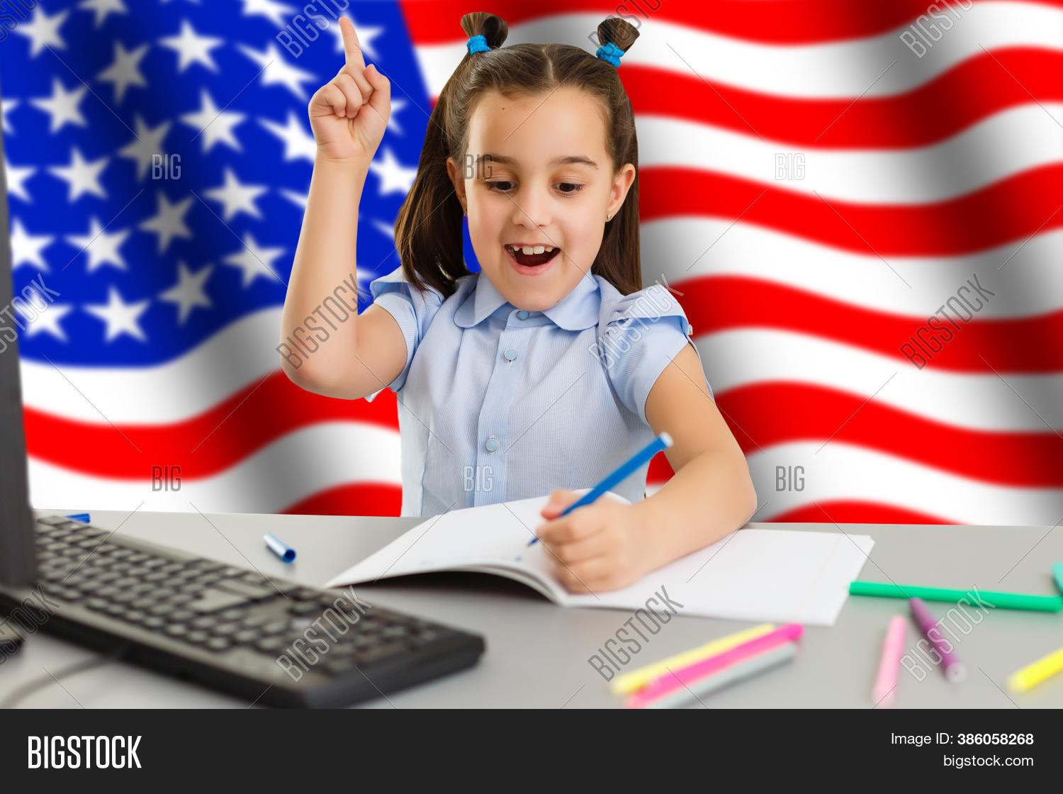 Girls Learning Language Learning Language. Image & Photo (Free Trial) | Bigstock