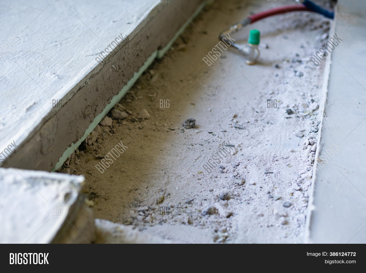 Grooves Concrete Floor Image & Photo (Free Trial) Bigstock