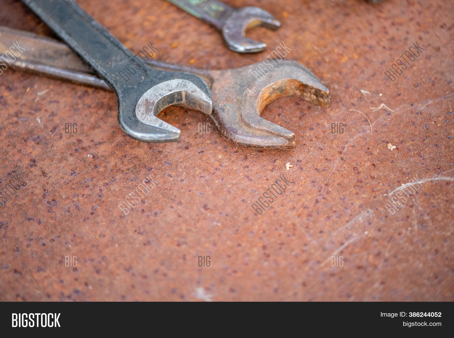Old Wrenches On Rusty Image & Photo (Free Trial) Bigstock