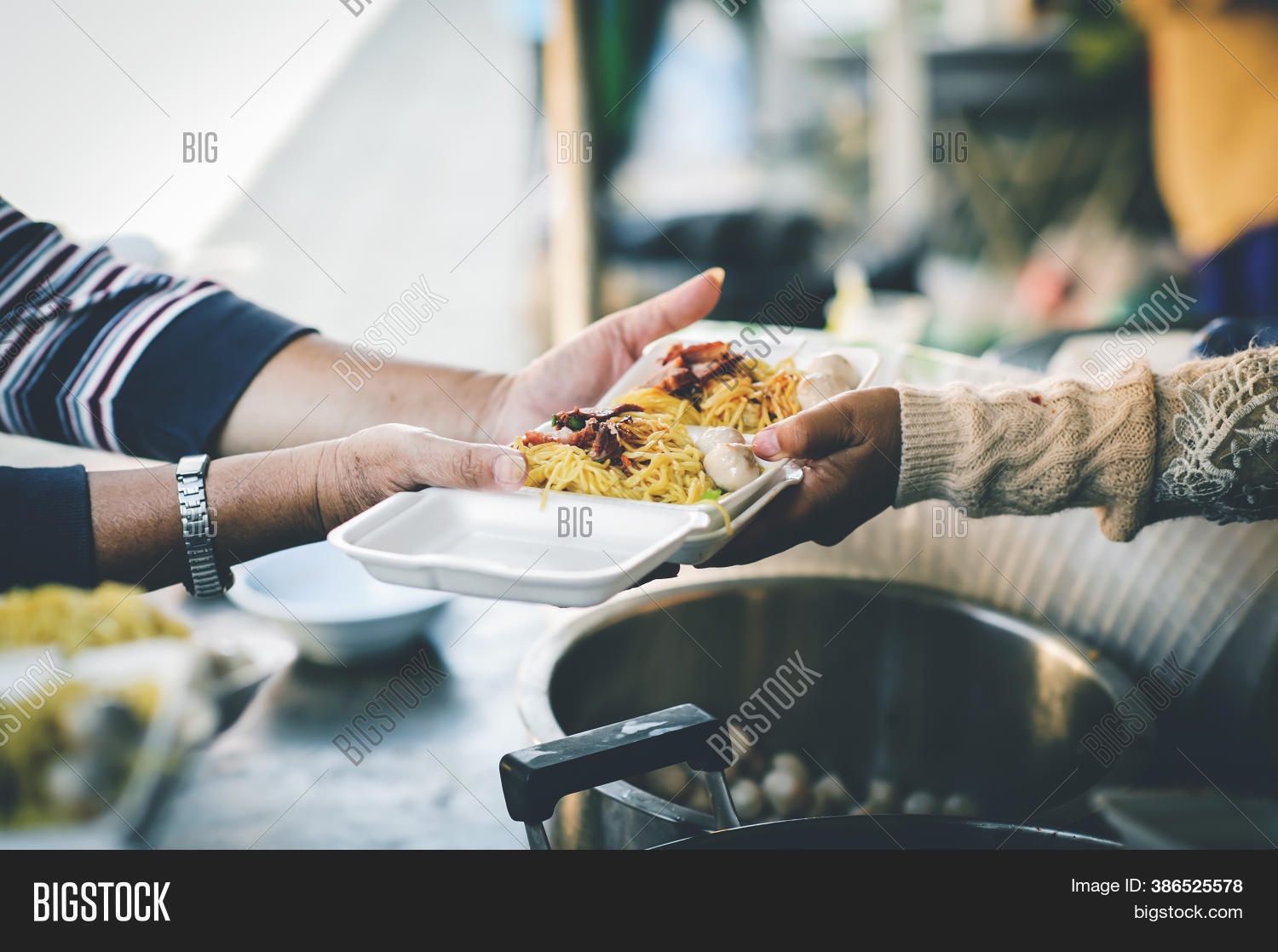 Donate Food Homeless Image & Photo (Free Trial) Bigstock