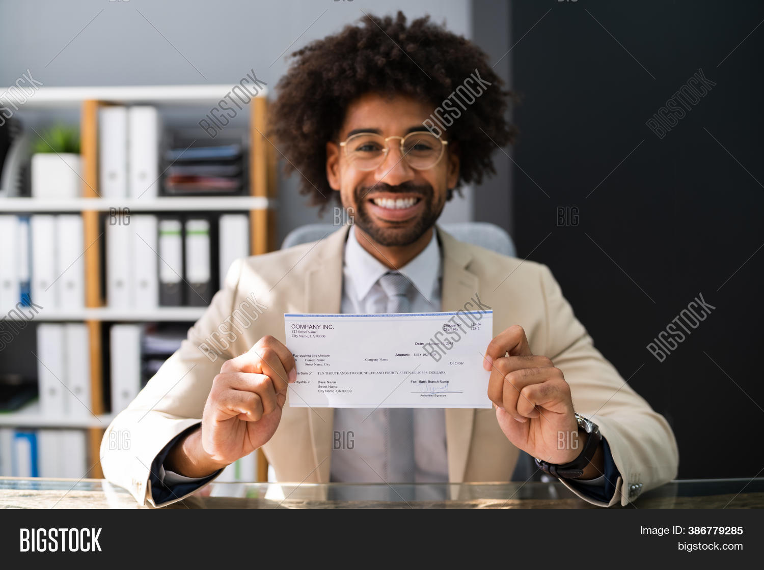 Holding Paycheck Image & Photo (Free Trial) Bigstock