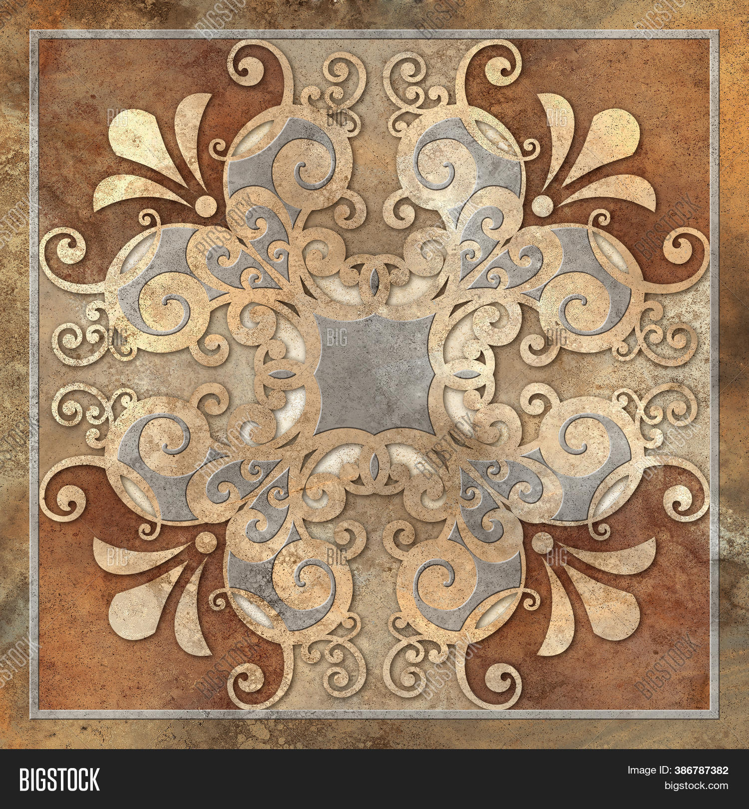 Digital Tiles Design. Image & Photo (Free Trial) Bigstock