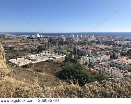 View Of The City Of Costa Da Caparica, Portugal