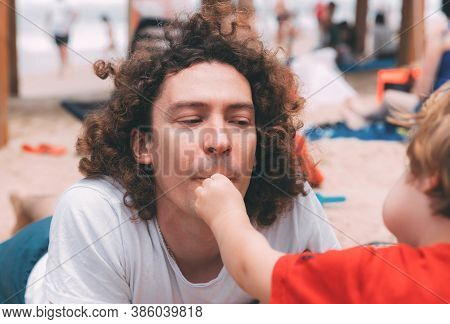 Father's Day. Dad Son Image & Photo (Free Trial) Bigstock