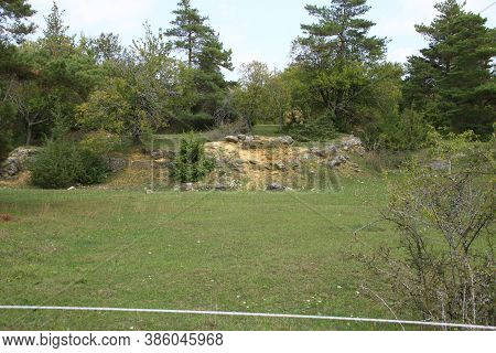 View Of The Buechelberg Nature Reserve Near Neuhausen In The Enzkreis