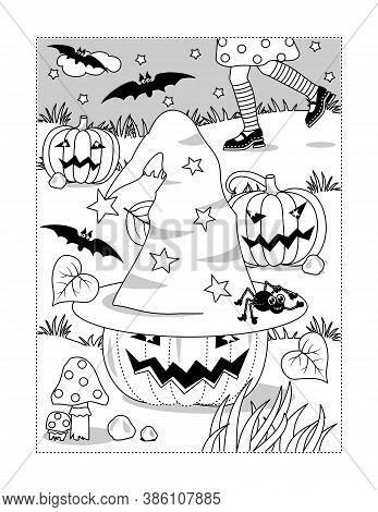 Coloring Page Vector Photo Free Trial Bigstock