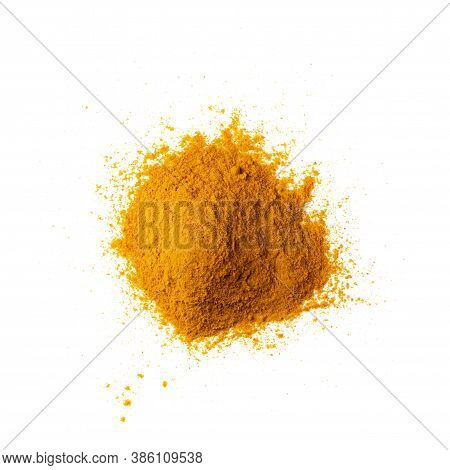 Turmeric Herb Powder Contains Bioactive Compounds With Powerful Medicinal Properties Isolated Over W