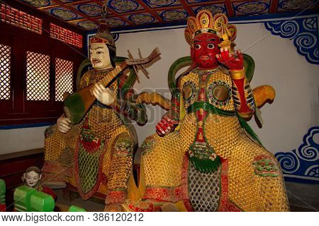 Ulaanbaatar. Mongolia. June 08, 2015. Interior Of The Palace Of The Last Emperor Bogdo-gegen Viii. C
