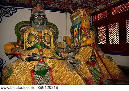 Ulaanbaatar. Mongolia. June 08, 2015. Exhibits Of The Palace Of The Last Emperor Bogdo-gegen Viii. S