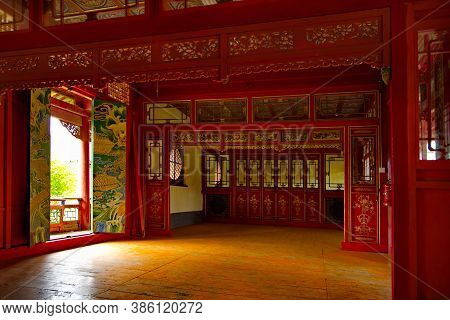Ulaanbaatar. Mongolia. June 08, 2015. Interior Of The Palace Of The Last Emperor Bogdo-gegen Viii. C