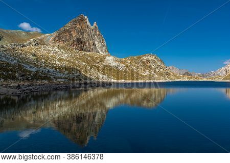 The Marinet Lakes Are Located In French Territory. They Can Be Reached From Both The Maira Valley An