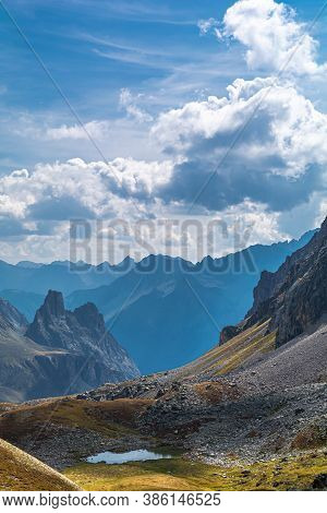 The Marinet Lakes Are Located In French Territory. They Can Be Reached From Both The Maira Valley An