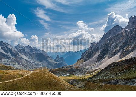 The Marinet Lakes Are Located In French Territory. They Can Be Reached From Both The Maira Valley An
