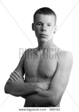 Junge mit der Ohrring