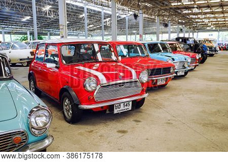 Classic Cars In Jesada Technik Museum, Nakhon Pathom, Thailand.