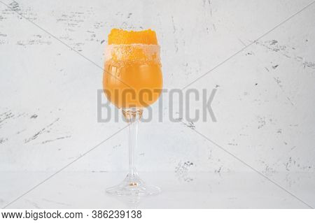 Glass Of Brandy Crusta
