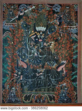 Ulaanbaatar. Mongolia. June 08, 2015. Exhibits Of The Palace Of The Last Emperor Bogdo-gegen Viii. S