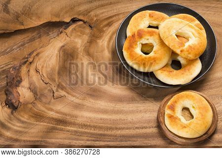 Pandequeso Traditional Colombian Food - Gluten - Wheat Flour And Cheese