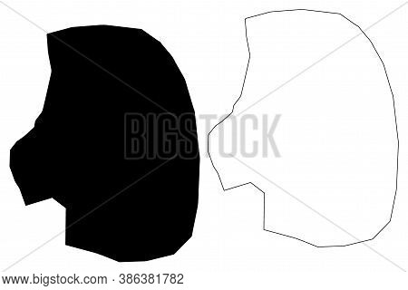 Blantyre City (republic Of Malawi, Southern Region) Map Vector Illustration, Scribble Sketch City Of