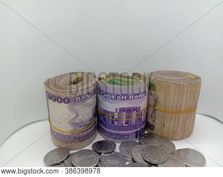 Bangladeshi Bank Note And Coin