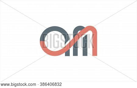 Am Letter Logo Design Vector Template Design
