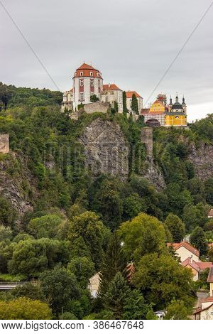 The Castle Vranov Nad Dyji In The Czech Republic, Vranov Dam, Dyje